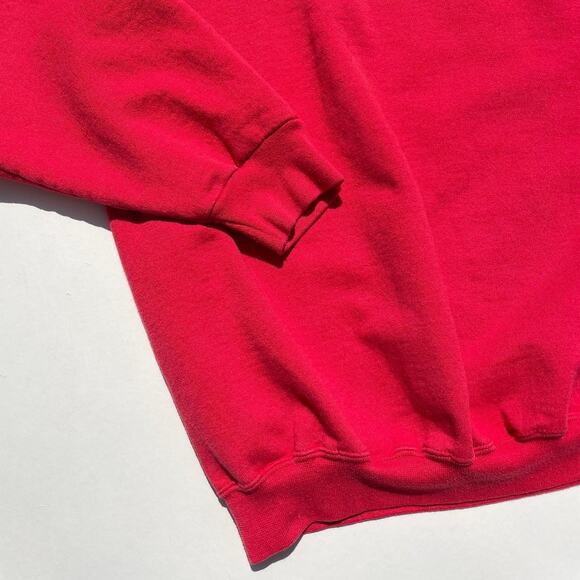 Vintage Disney Minnie Mickey Mouse Impatient Angry Red Crewneck Size XL - Picture 4 of 6